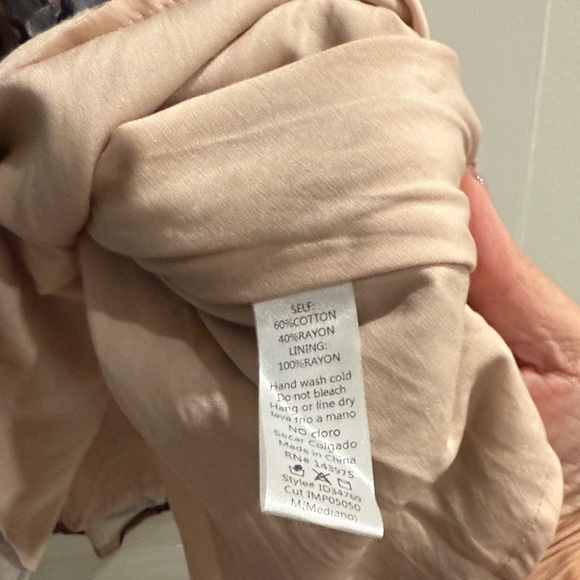 NWT Millibon Floral Patterned Dress sz m - Picture 4 of 7